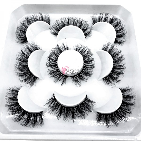 Gene false tip banda 5 perechi Amelie 3D Luxury Reutilizabile Cod ML66